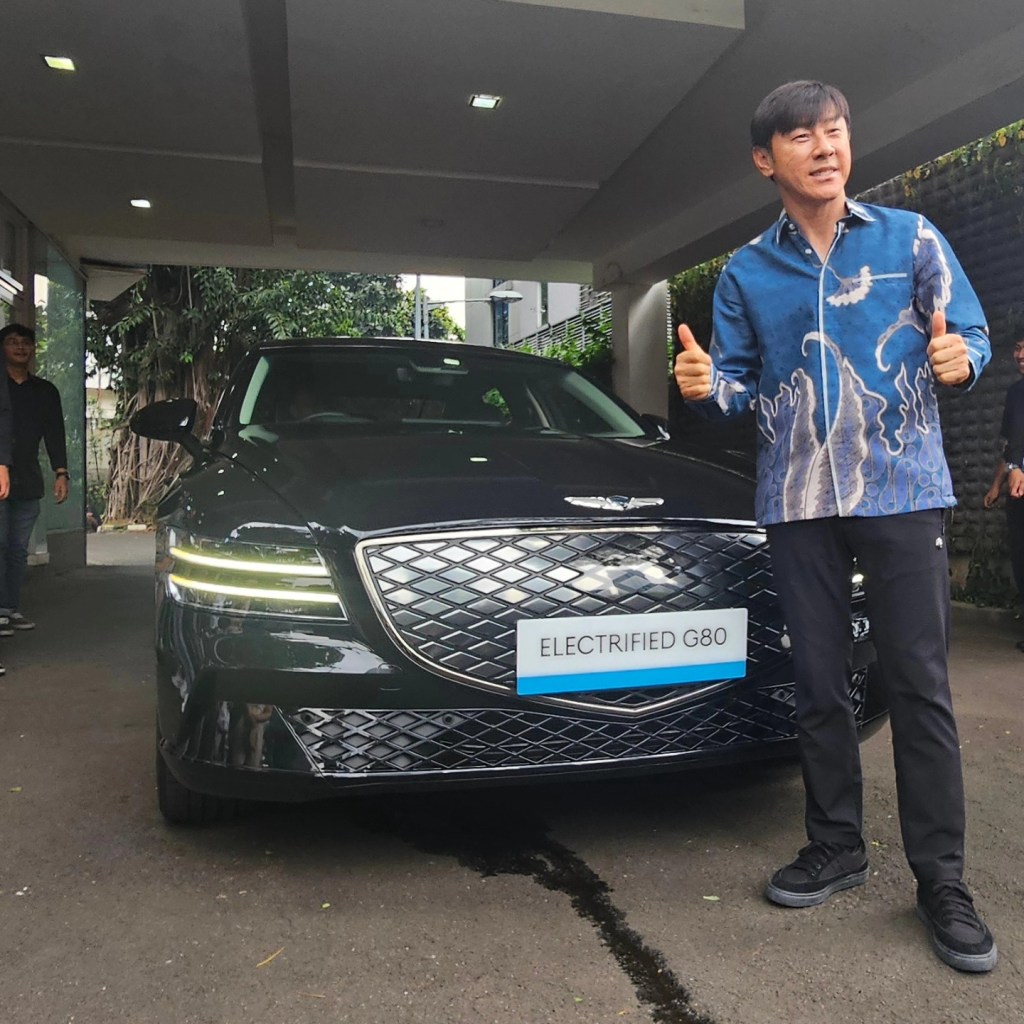 Genesis G80 EV Hadiah untuk Shin Tae-Yong