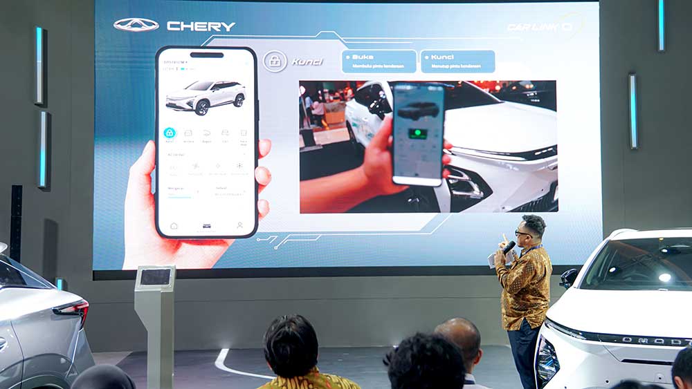 Chery OMODA E5 Hadirkan Fitur Car Link O di PEVS 2024
