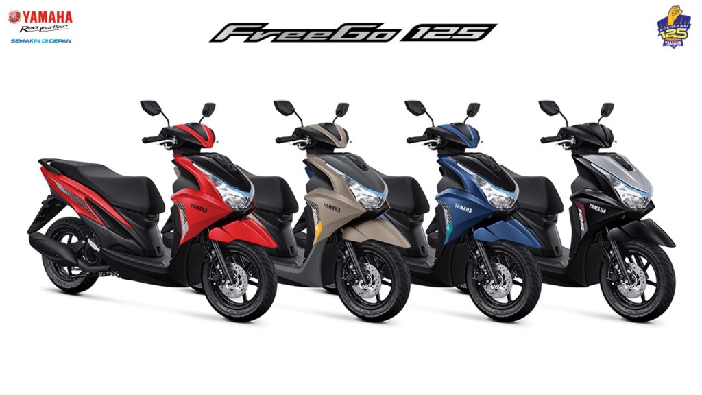 Yamaha FreeGo Hadir Dengan Pilihan Warna Baru