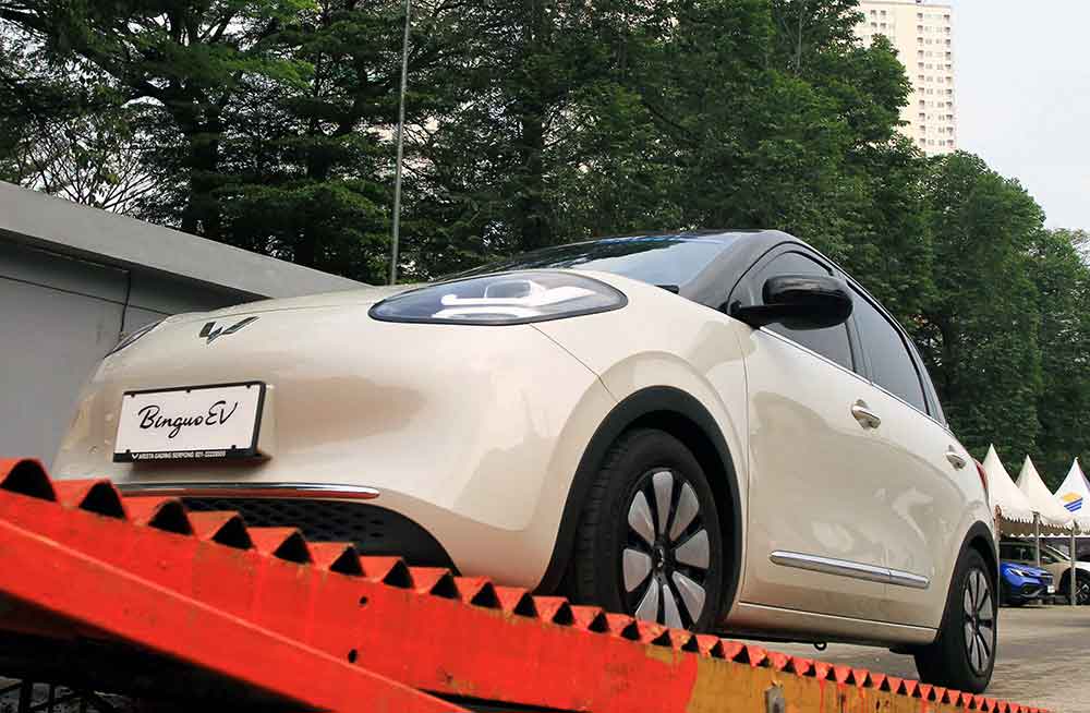 Melirik Hatcback Listrik Ikonik Wuling BinguoEV di GIIAS&nbsp;2024
