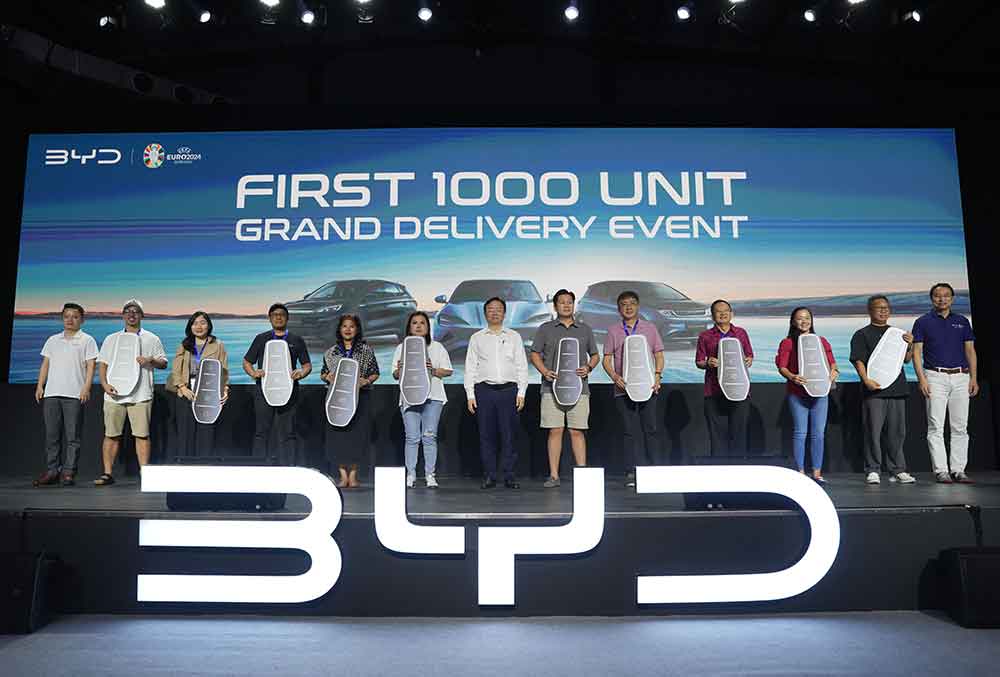 BYD Serah Terima 1000 Unit Pertama Kepada Konsumen&nbsp;Indonesia