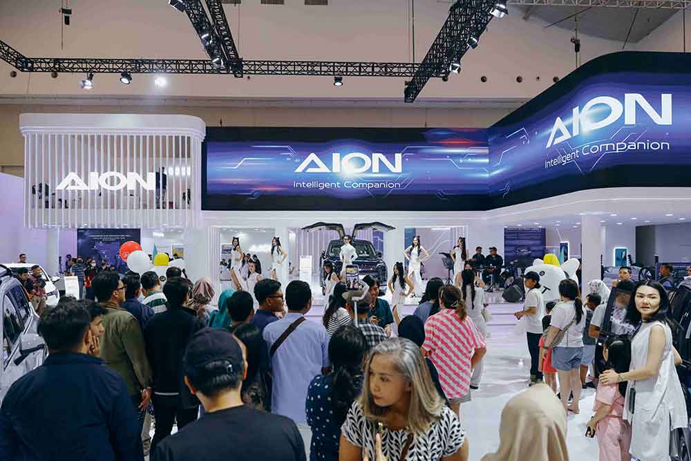 Tampil Perdana di GIIAS 2024, AION Bukukan Penjualan 1.118&nbsp;SPK