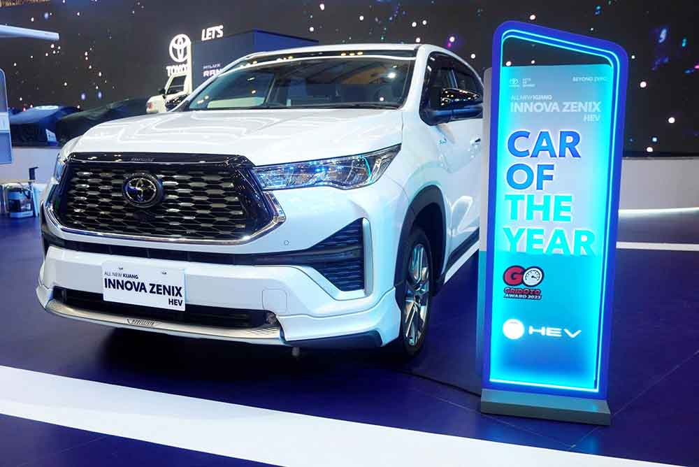 Catat Penjualan di GIIAS 6.202 SPK, All New Toyota Kijang Innova Zenix HEV Dominasi Penjualan Mobil&nbsp;Listrik